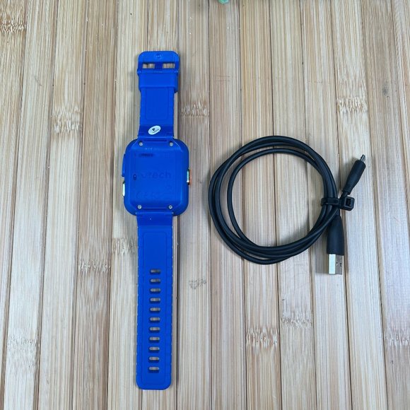 VTech KidiZoom Smartwatch DX2 Smart Watch for Kids Blue With Charging Cable - Picture 6 of 8